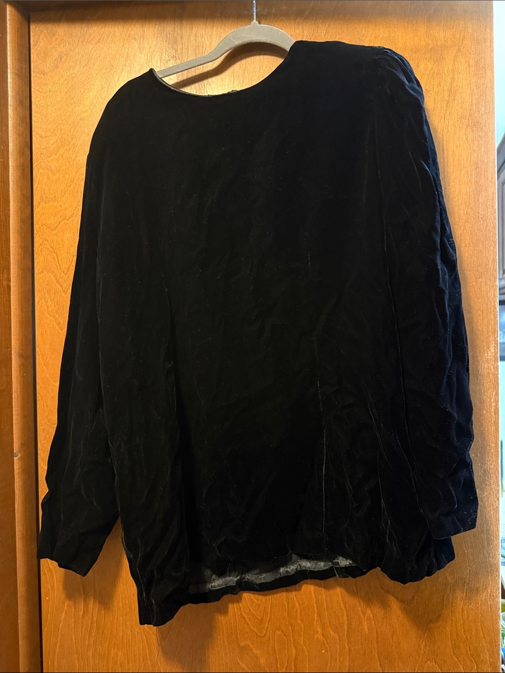 Vintage I. Magnin velvet